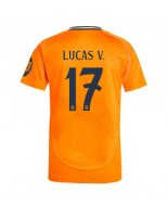 Real Madrid Lucas Vazquez #17 Vieraspaita 2024-25 Lyhythihainen